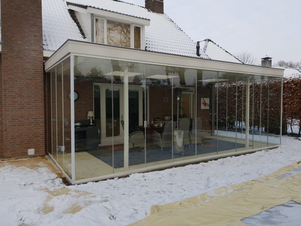 veranda dichtmaken met glas