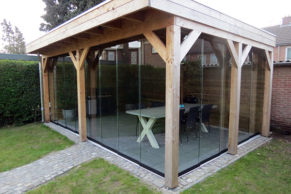 boeket wet Email Glazen wand veranda voor uw huis? | Terrasbeglazing op maat